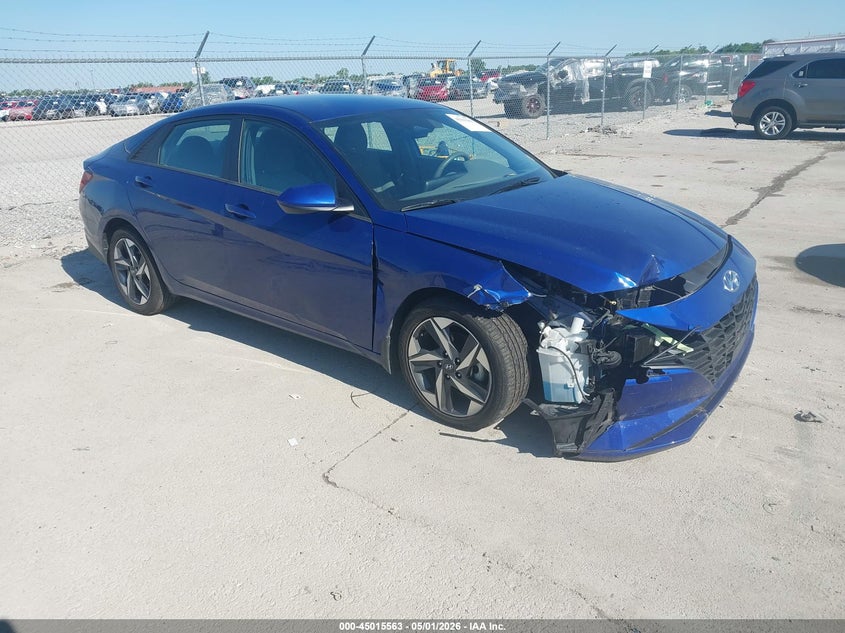 2023 Hyundai Elantra VIN 5NPLS4AG4PH091314 IAAI salvage auction — FRONT END, Salvage (Illinois), sold $4,100 on 2026-07-21 (photo 1)