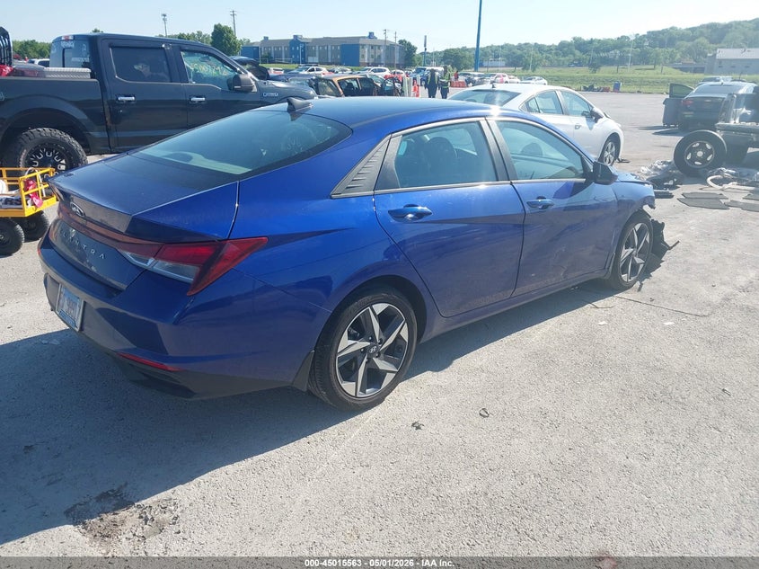 2023 Hyundai Elantra VIN 5NPLS4AG4PH091314 IAAI salvage auction — FRONT END, Salvage (Illinois), sold $4,100 on 2026-07-21 (photo 2)