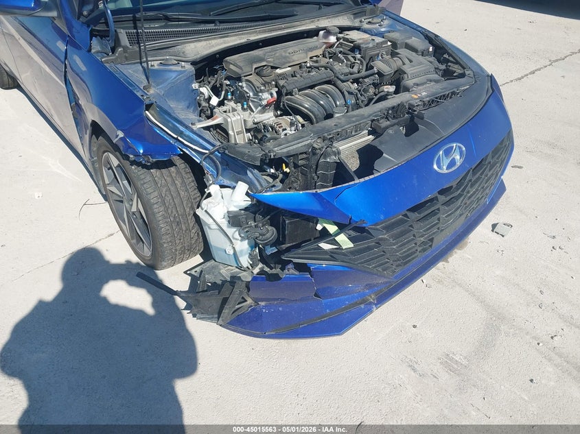 2023 Hyundai Elantra VIN 5NPLS4AG4PH091314 IAAI salvage auction — FRONT END, Salvage (Illinois), sold $4,100 on 2026-07-21 (photo 6)