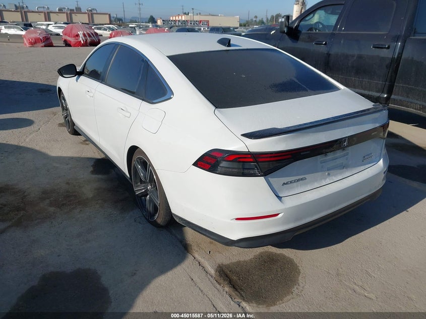 2025 Honda Accord VIN 1HGCY2F54SA020416 IAAI salvage auction — RIGHT FRONT, Salvage (California), sold $8,300 on 2026-07-29 (photo 3)