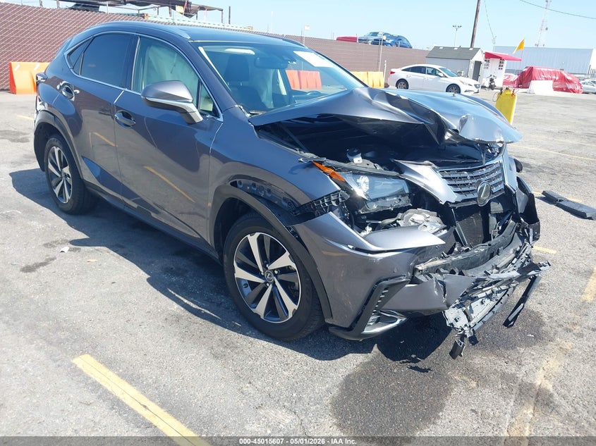 2020 Lexus Nx VIN JTJGARBZ8L2172746 IAAI salvage auction — FRONT END, Wait Title, sold $4,550 on 2026-07-13 (photo 1)