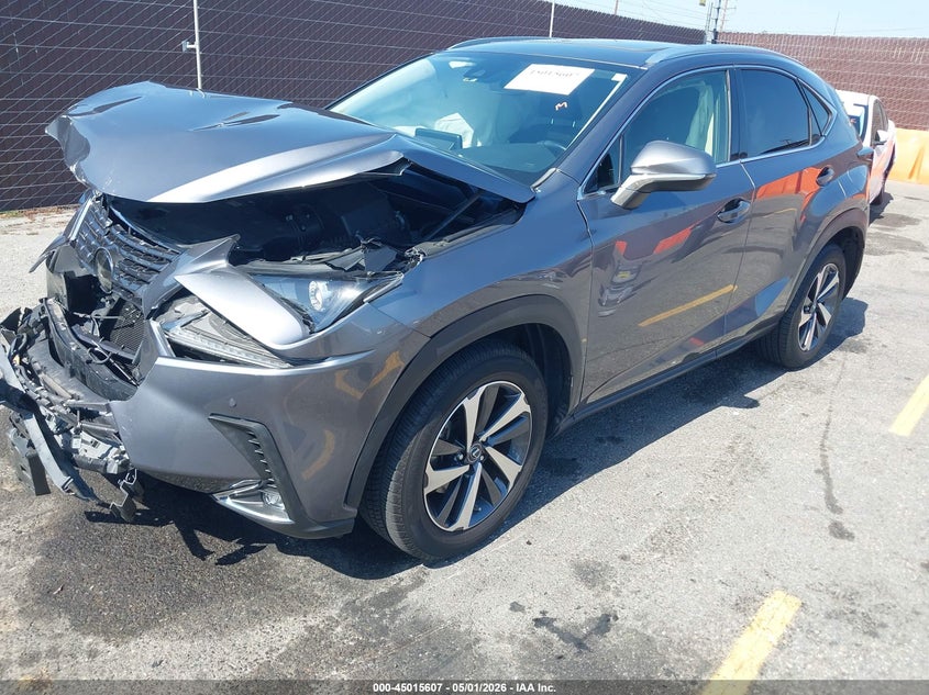 2020 Lexus Nx VIN JTJGARBZ8L2172746 IAAI salvage auction — FRONT END, Wait Title, sold $4,550 on 2026-07-13 (photo 2)