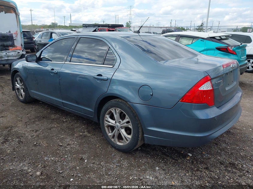 2012 Ford Fusion VIN 3FAHP0HA4CR358952 IAAI salvage auction — SIDE, Salvage (Ohio), sold $275 on 2026-07-19 (photo 3)