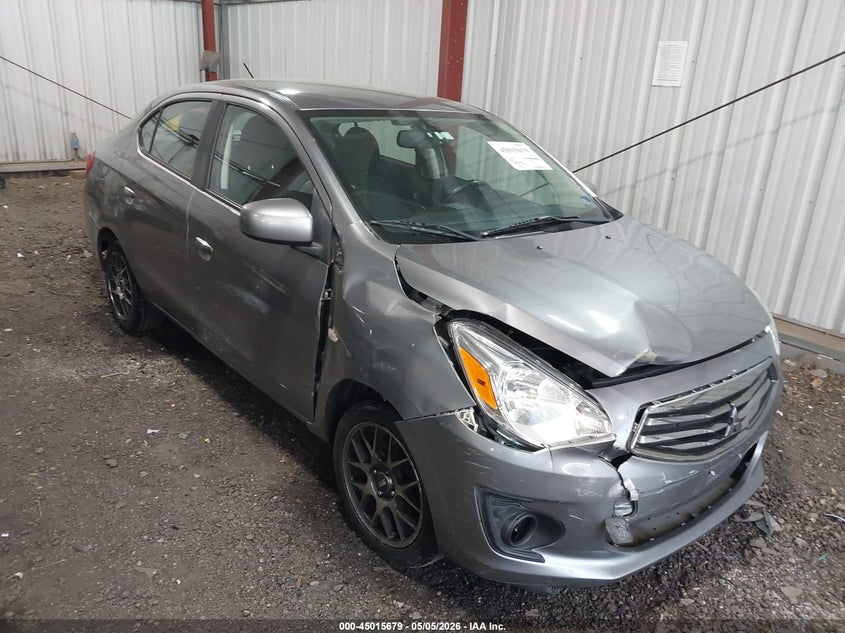 2017 Mitsubishi Mirage VIN ML32F3FJ8HHF12701 IAAI salvage auction — FRONT END, Clear (Virginia), sold $550 on 2026-07-16 (photo 1)
