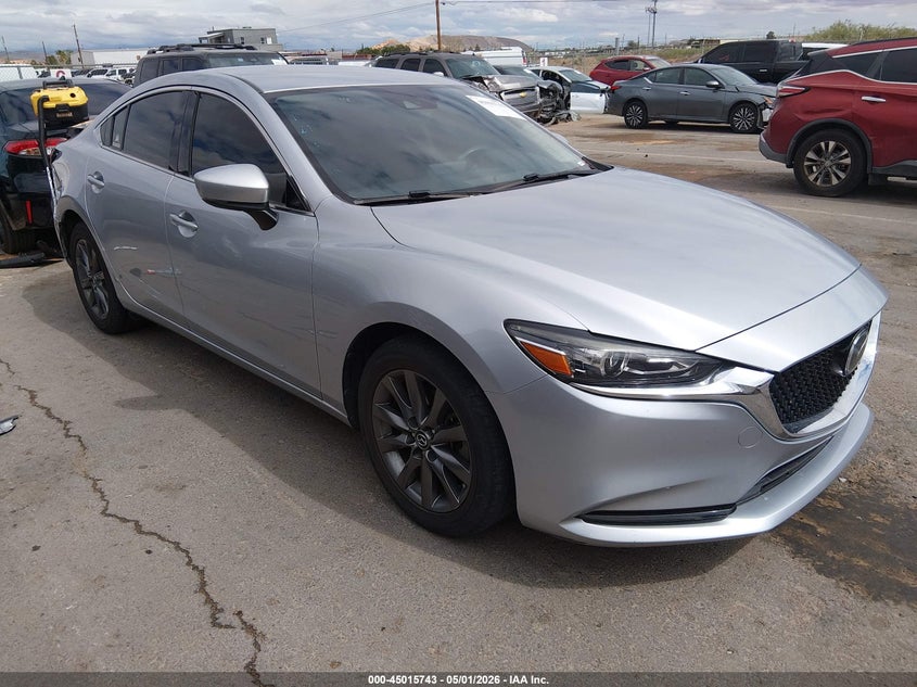 2019 Mazda 6 VIN JM1GL1UMXK1509163 IAAI salvage auction — REAR END, Salvage (New Mexico), sold $4,250 on 2026-07-15 (photo 1)
