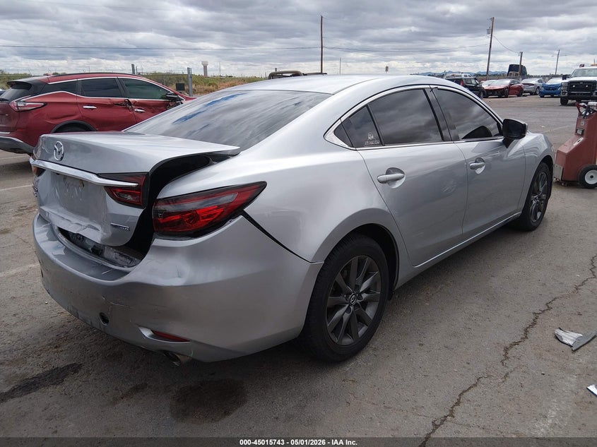 2019 Mazda 6 VIN JM1GL1UMXK1509163 IAAI salvage auction — REAR END, Salvage (New Mexico), sold $4,250 on 2026-07-15 (photo 4)