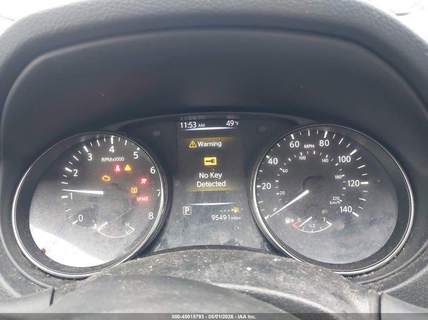 2017 Nissan Rogue VIN JN1BJ1CR4HW128615 IAAI salvage auction — NORMAL WEAR, Original (Ohio), sold $600 on 2026-07-08 (photo 7)