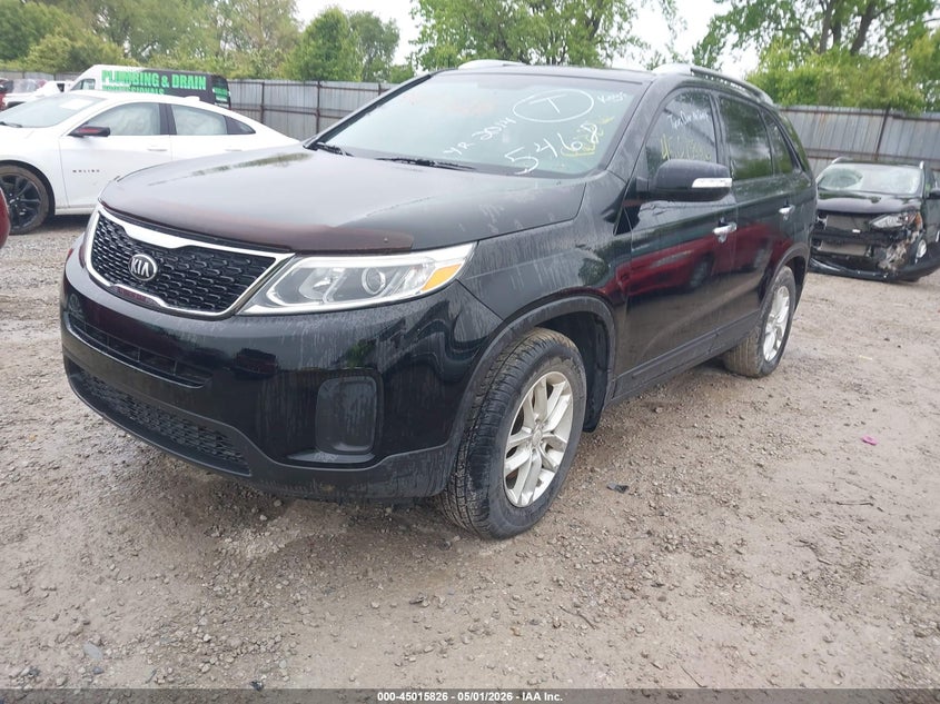 2014 Kia Sorento VIN 5XYKT4A78EG425468 IAAI salvage auction — NORMAL WEAR, Original (Ohio), sold $950 on 2026-07-15 (photo 2)