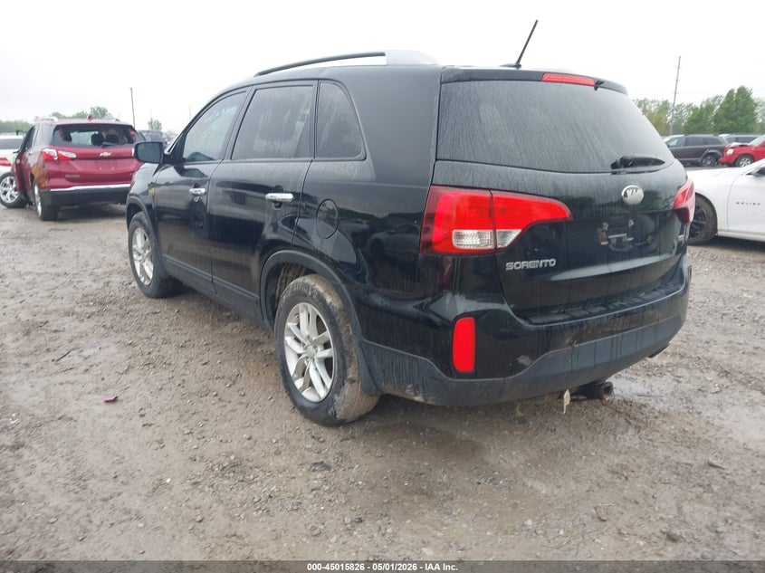 2014 Kia Sorento VIN 5XYKT4A78EG425468 IAAI salvage auction — NORMAL WEAR, Original (Ohio), sold $950 on 2026-07-15 (photo 3)