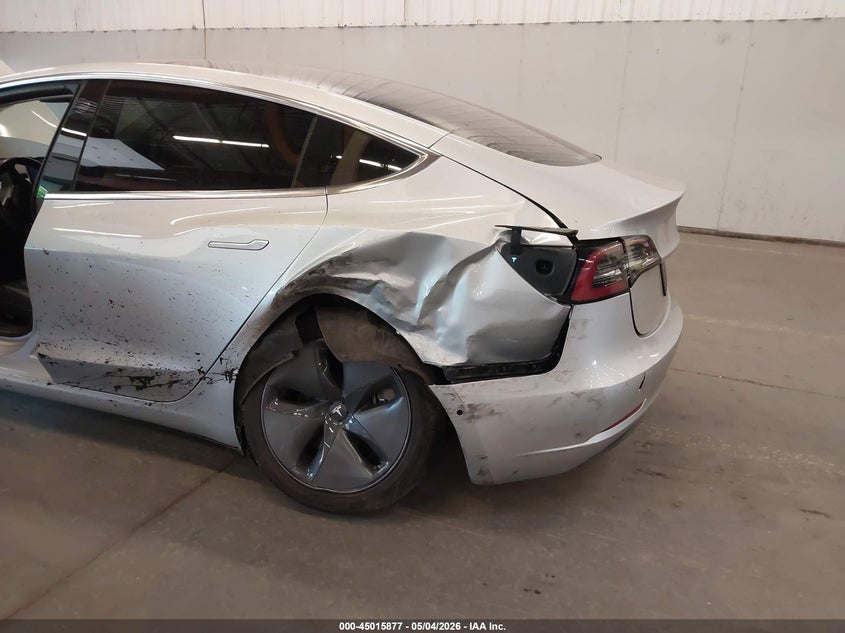 2018 Tesla Model 3 VIN 5YJ3E1EA8JF011594 IAAI salvage auction — LEFT REAR, Salvage (Oregon), sold $5,150 on 2026-07-11 (photo 6)