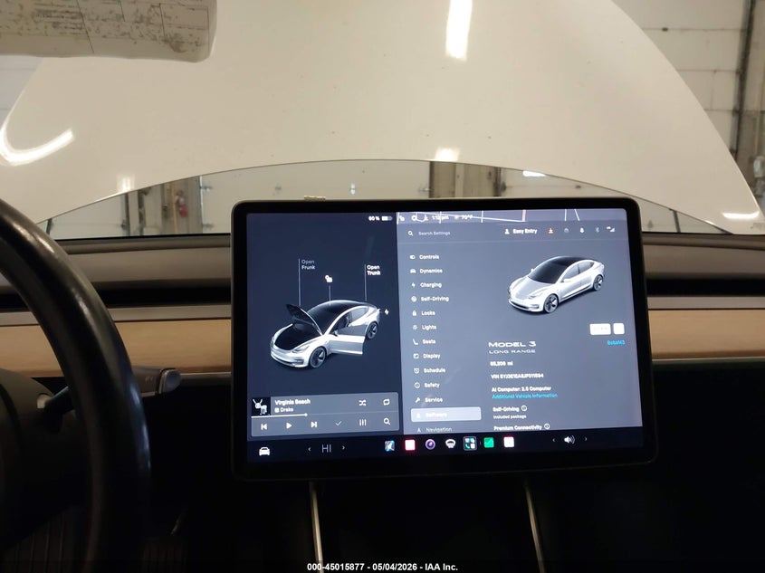 2018 Tesla Model 3 VIN 5YJ3E1EA8JF011594 IAAI salvage auction — LEFT REAR, Salvage (Oregon), sold $5,150 on 2026-07-11 (photo 7)