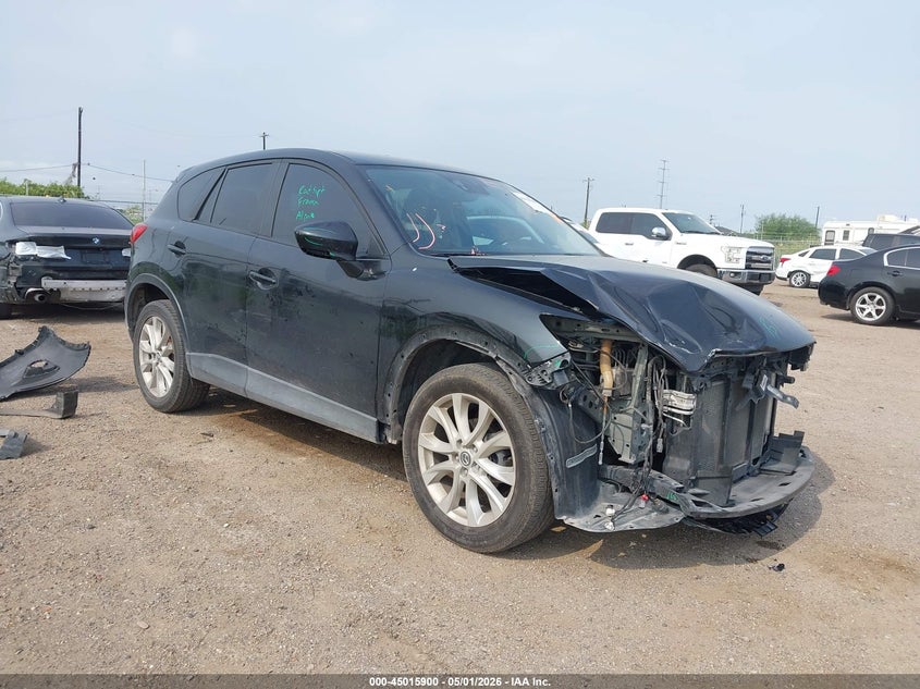 2014 Mazda Cx-5 VIN JM3KE2DY4E0345942 IAAI salvage auction — FRONT END, Original (Texas), sold $2,050 on 2026-07-28 (photo 1)