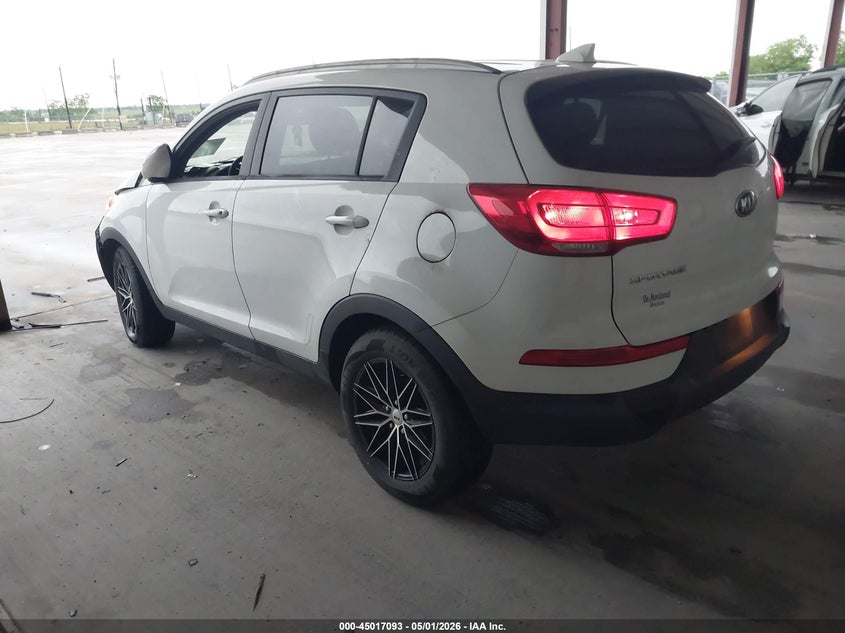 2014 Kia Sportage VIN KNDPB3AC8E7656691 IAAI salvage auction — FRONT END, Original (Texas), sold $2,000 on 2026-07-10 (photo 3)