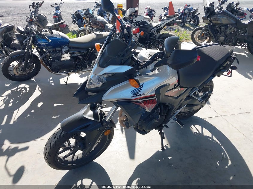 2018 Honda Cb VIN MLHPC4606J5500105 IAAI salvage auction — FRONT END, Bill Of Sale (Washington), sold $625 on 2026-07-21 (photo 2)