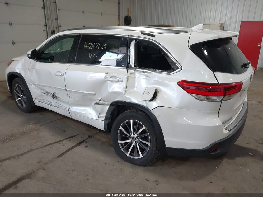 2018 Toyota Highlander VIN 5TDJZRFHXJS493146 IAAI salvage auction — LEFT SIDE, Salvage (Minnesota), sold $9,150 on 2026-07-08 (photo 3)