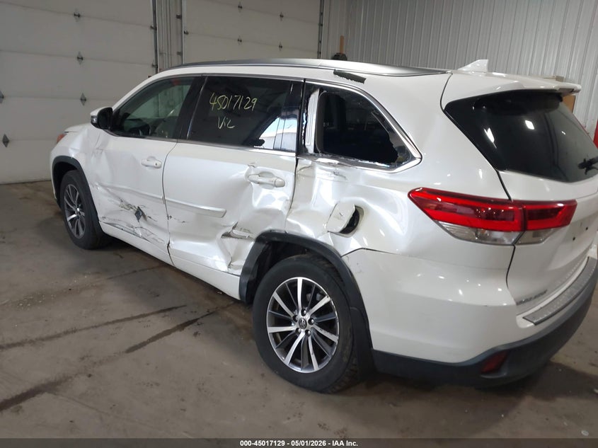 2018 Toyota Highlander VIN 5TDJZRFHXJS493146 IAAI salvage auction — LEFT SIDE, Salvage (Minnesota), sold $9,150 on 2026-07-08 (photo 6)