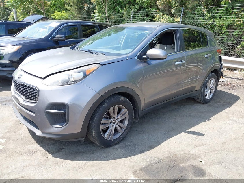 2017 Kia Sportage VIN KNDPM3AC1H7233529 IAAI salvage auction — REAR END, Salvage (North Carolina), sold $2,150 on 2026-07-30 (photo 2)