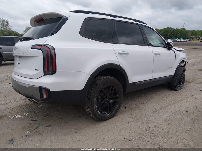 2023 Kia Telluride VIN 5XYP5DGC9PG403437 IAAI salvage auction — FRONT END, Salvage (New Jersey), sold $4,650 on 2026-07-14 (photo 4)