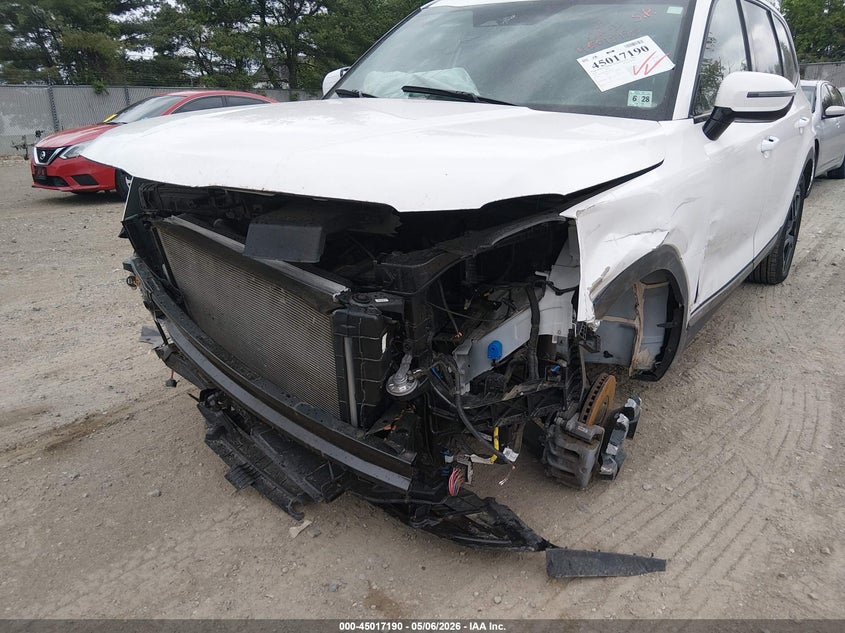 2023 Kia Telluride VIN 5XYP5DGC9PG403437 IAAI salvage auction — FRONT END, Salvage (New Jersey), sold $4,650 on 2026-07-14 (photo 6)
