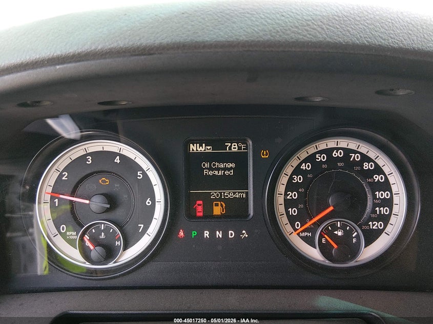 2014 Ram 1500 VIN 1C6RR6GT3ES364383 IAAI salvage auction — REAR END, Clear (Arizona), sold $2,500 on 2026-07-24 (photo 7)