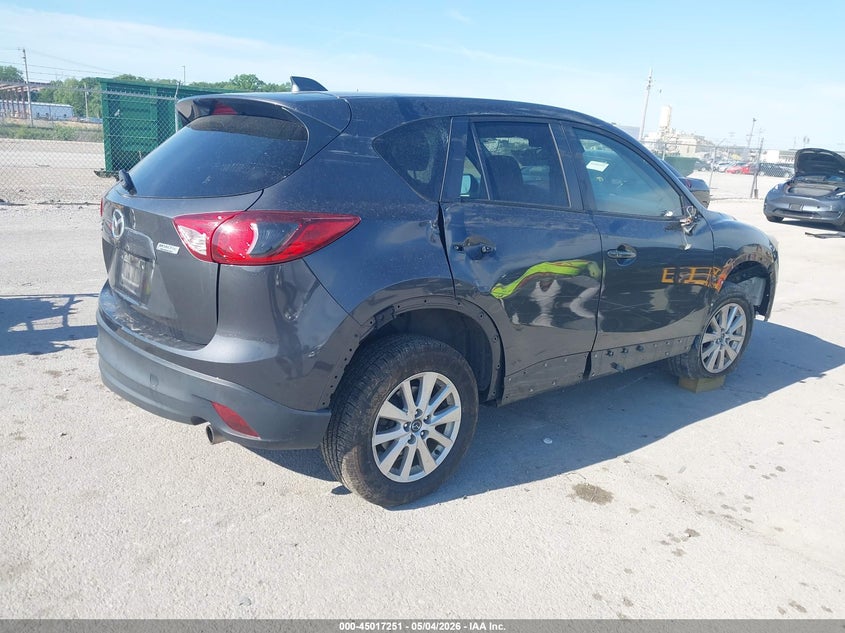 2015 Mazda Cx-5 VIN JM3KE4CY7F0492898 IAAI salvage auction — SIDE, Salvage (Illinois), sold $2,050 on 2026-07-14 (photo 4)
