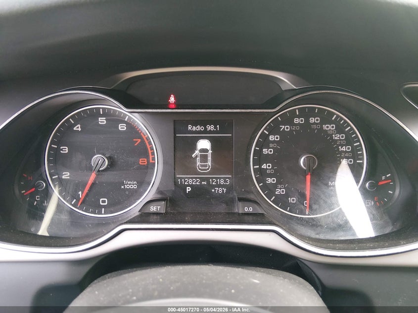2014 Audi A4 VIN WAUAFAFL6EA058428 IAAI salvage auction — HAIL, Salvage (Kansas), sold $2,650 on 2026-07-09 (photo 7)