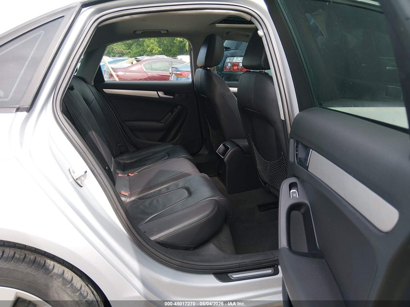 2014 Audi A4 VIN WAUAFAFL6EA058428 IAAI salvage auction — HAIL, Salvage (Kansas), sold $2,650 on 2026-07-09 (photo 8)