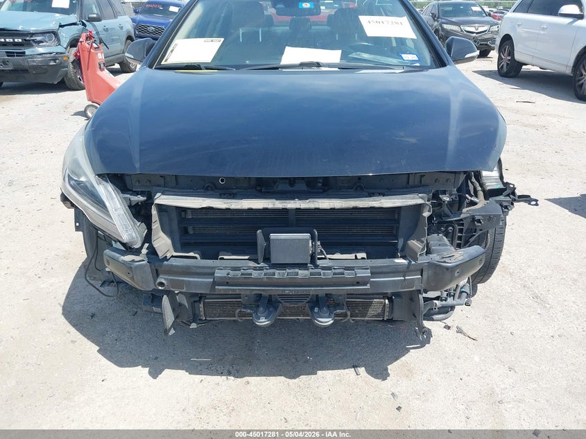 2017 Hyundai Sonata VIN KMHE34L33HA067624 IAAI salvage auction — FRONT END, Original (Texas), sold $2,775 on 2026-07-07 (photo 6)