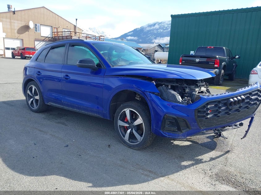 2023 Audi Sq5 VIN WA1B4AFY1P2185250 IAAI salvage auction — FRONT END, Bill Of Sale (Alaska), sold $5,700 on 2026-07-10 (photo 1)