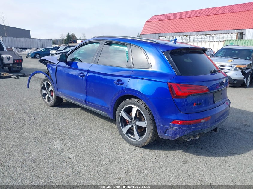 2023 Audi Sq5 VIN WA1B4AFY1P2185250 IAAI salvage auction — FRONT END, Bill Of Sale (Alaska), sold $5,700 on 2026-07-10 (photo 3)