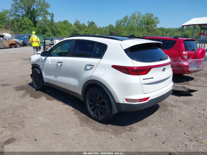 2018 Kia Sportage VIN KNDPNCACXJ7352991 IAAI salvage auction — FRONT END, Salvage - Greater Than 75% (Maryland), sold $3,450 on 2026-07-09 (photo 3)