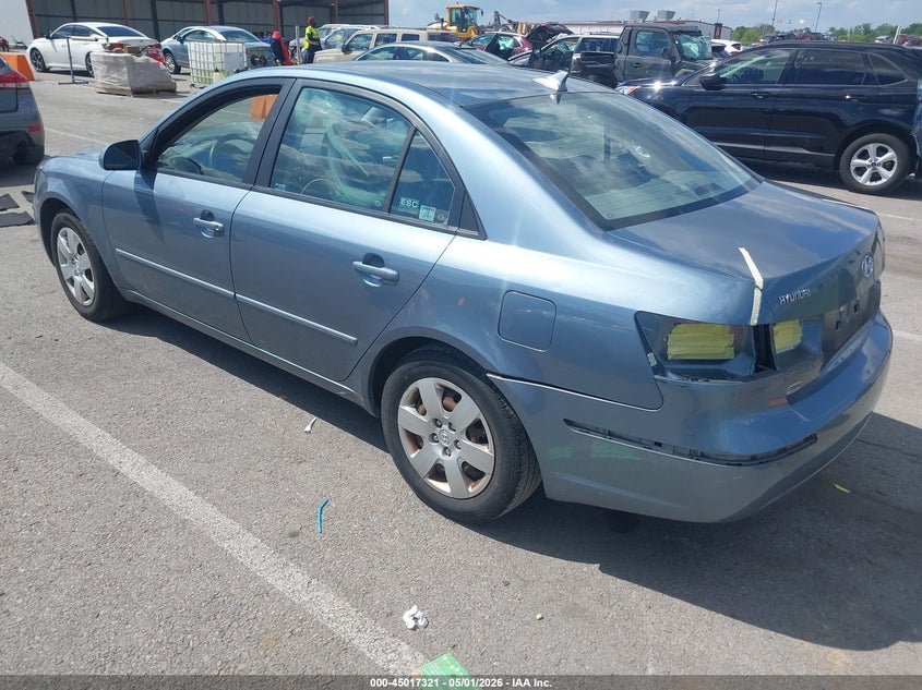 2010 Hyundai Sonata VIN 5NPET4AC1AH587035 IAAI salvage auction — REAR END, Salvage (Illinois), sold $500 on 2026-07-14 (photo 3)