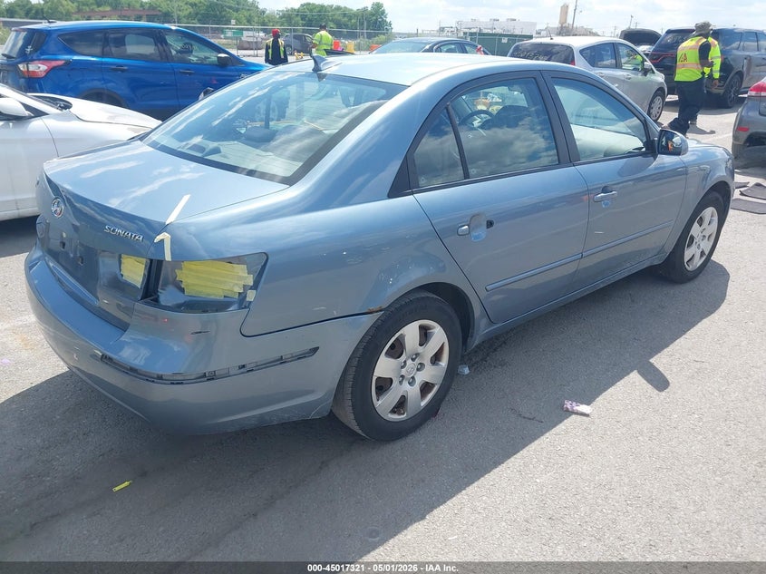 2010 Hyundai Sonata VIN 5NPET4AC1AH587035 IAAI salvage auction — REAR END, Salvage (Illinois), sold $500 on 2026-07-14 (photo 4)