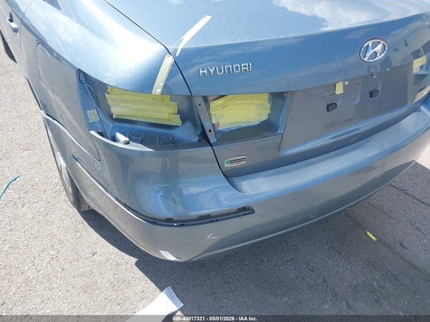 2010 Hyundai Sonata VIN 5NPET4AC1AH587035 IAAI salvage auction — REAR END, Salvage (Illinois), sold $500 on 2026-07-14 (photo 6)
