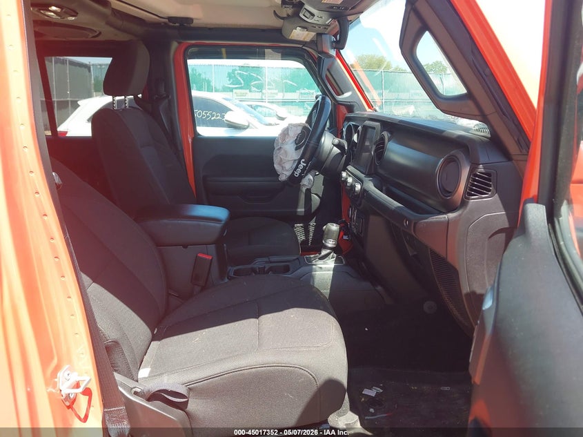 2023 Jeep Gladiator VIN 1C6HJTAG4PL578180 IAAI salvage auction — RIGHT FRONT, Salvage (Indiana), sold $13,900 on 2026-07-28 (photo 5)