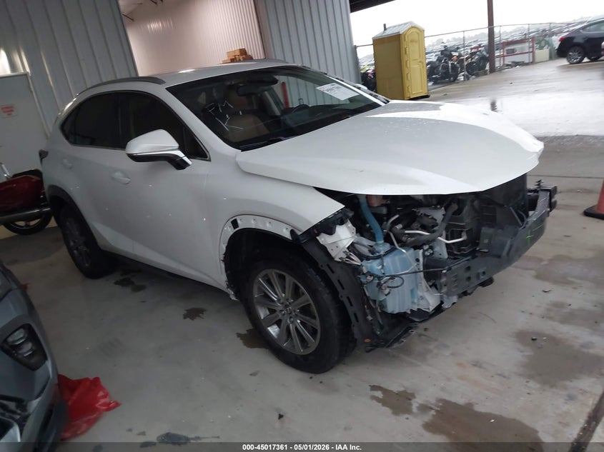 2018 Lexus Nx VIN JTJYARBZ3J2091669 IAAI salvage auction — FRONT END, Original (Texas), sold $5,800 on 2026-07-09 (photo 1)
