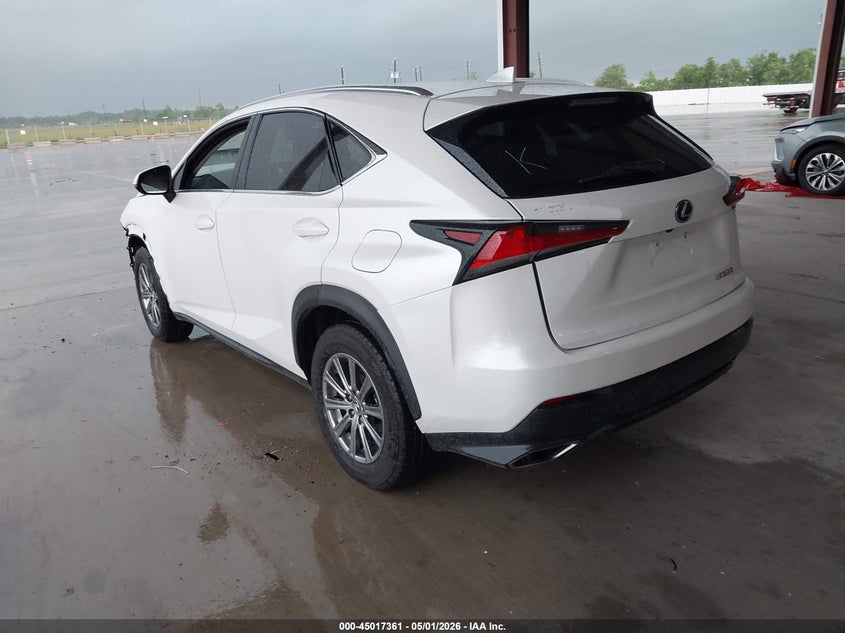 2018 Lexus Nx VIN JTJYARBZ3J2091669 IAAI salvage auction — FRONT END, Original (Texas), sold $5,800 on 2026-07-09 (photo 3)