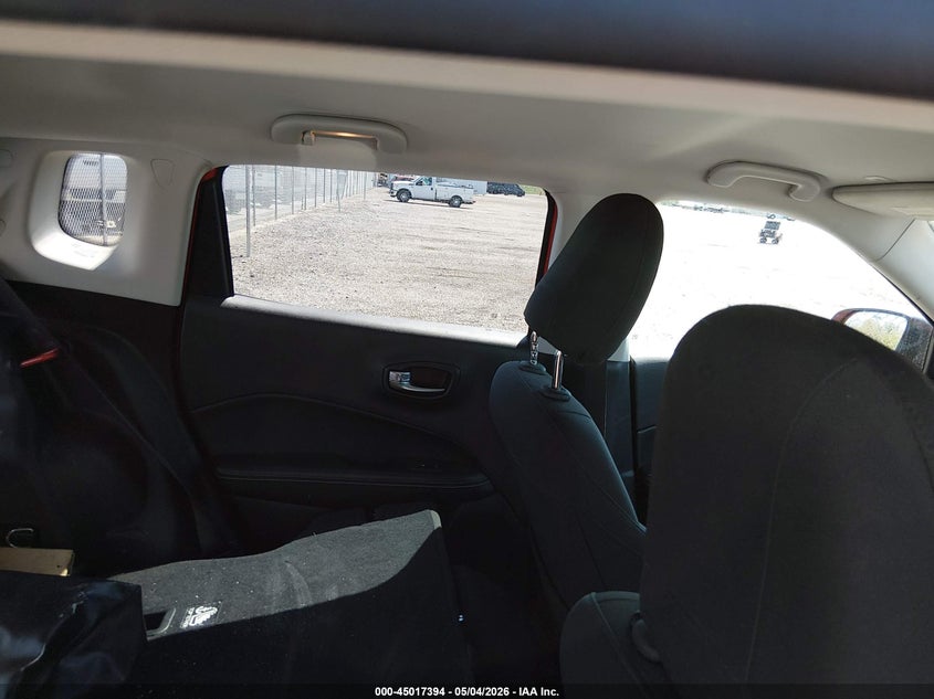 2018 Jeep Compass VIN 3C4NJDAB9JT143639 IAAI salvage auction — UNKNOWN, Salvage - Greater Than 75% (Maryland), sold $2,300 on 2026-07-27 (photo 8)