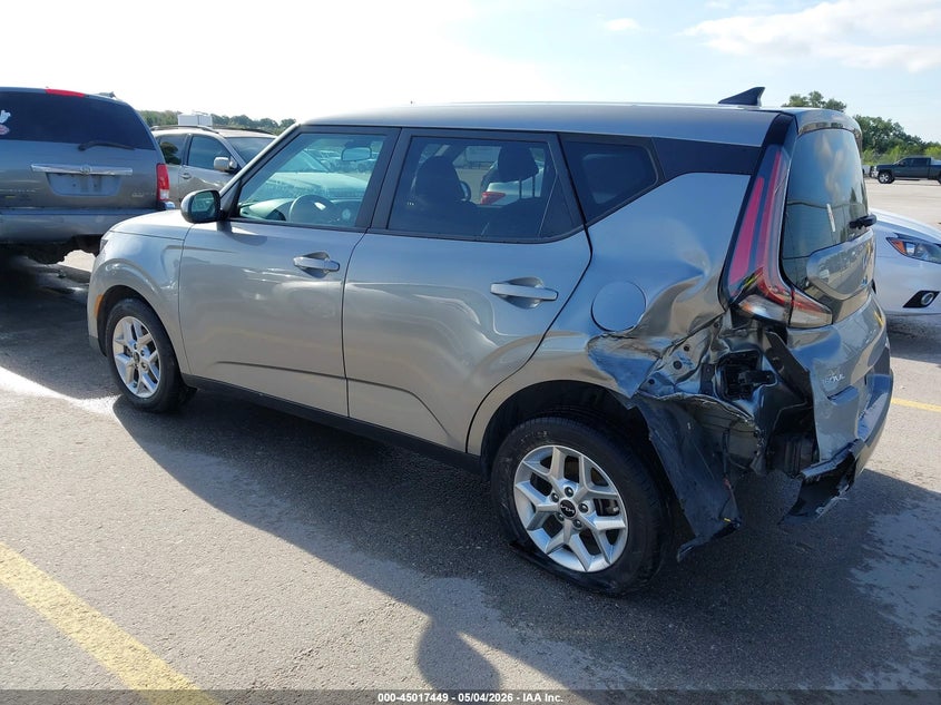 2024 Kia Soul VIN KNDJ23AU3R7910568 IAAI salvage auction — LEFT REAR, Original (Texas), sold $5,300 on 2026-07-30 (photo 3)
