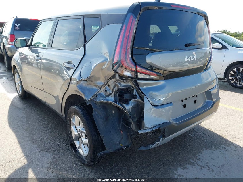 2024 Kia Soul VIN KNDJ23AU3R7910568 IAAI salvage auction — LEFT REAR, Original (Texas), sold $5,300 on 2026-07-30 (photo 6)