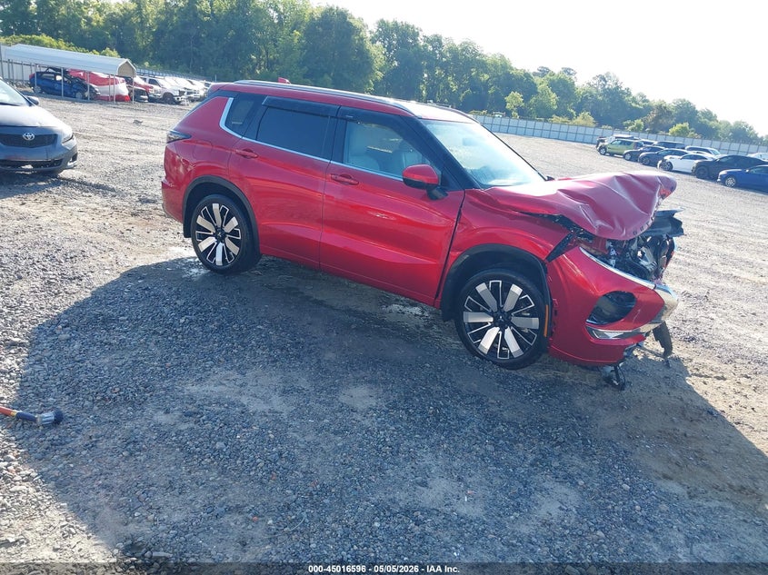 2025 Mitsubishi Outlander VIN JA4J3WA87SZ030866 IAAI salvage auction — RIGHT FRONT, Salvage (Georgia), sold $7,200 on 2026-07-20 (photo 1)
