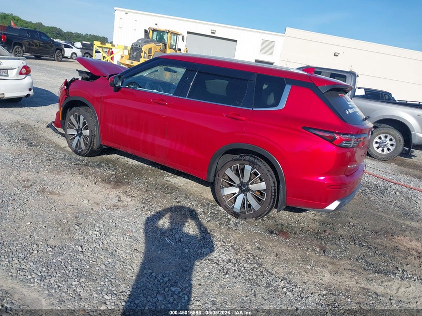 2025 Mitsubishi Outlander VIN JA4J3WA87SZ030866 IAAI salvage auction — RIGHT FRONT, Salvage (Georgia), sold $7,200 on 2026-07-20 (photo 3)
