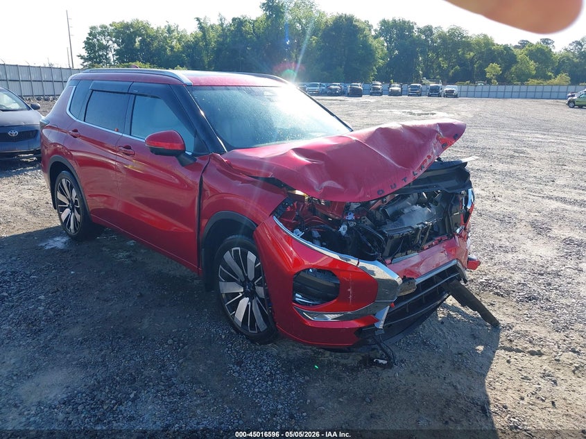 2025 Mitsubishi Outlander VIN JA4J3WA87SZ030866 IAAI salvage auction — RIGHT FRONT, Salvage (Georgia), sold $7,200 on 2026-07-20 (photo 6)