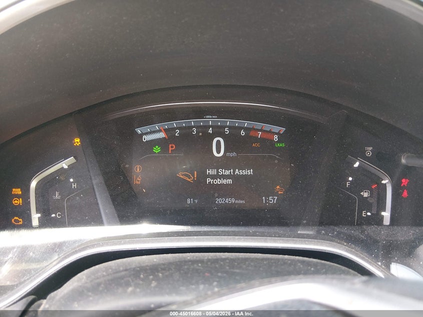 2019 Honda Cr-v VIN 7FARW1H88KE001993 IAAI salvage auction — FRONT END, Salvage (Georgia), sold $3,000 on 2026-07-17 (photo 7)