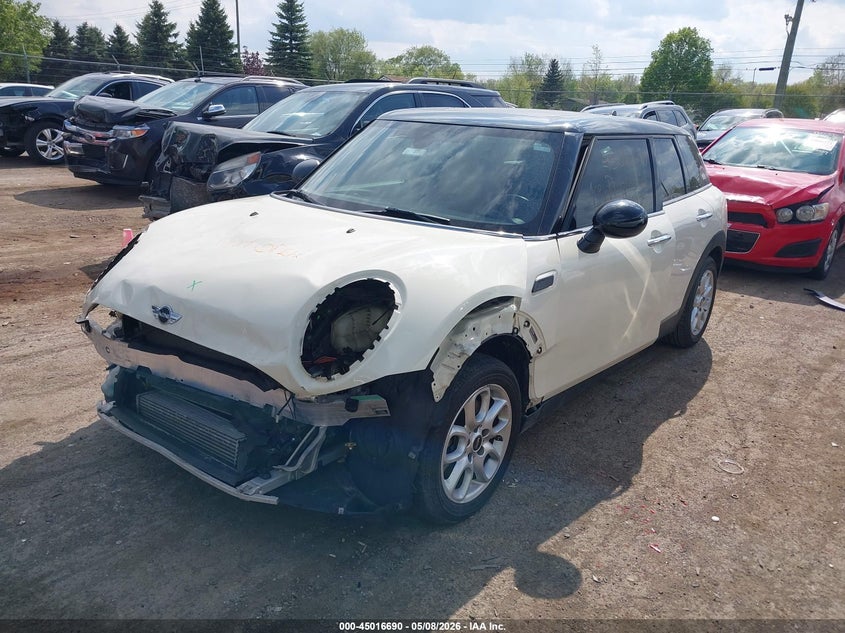 2017 Mini Clubman VIN WMWLN5C56H2E32546 IAAI salvage auction — FRONT END, Clear (Michigan), sold $850 on 2026-07-23 (photo 2)
