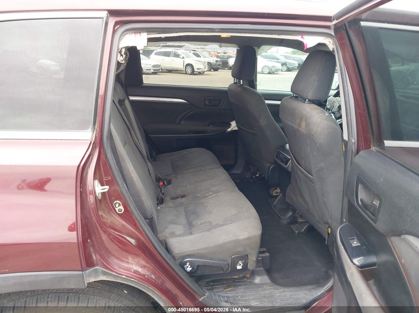 2019 Toyota Highlander VIN 5TDZZRFHXKS351139 IAAI salvage auction — FRONT END, Salvage (Arizona), sold $3,500 on 2026-07-12 (photo 8)