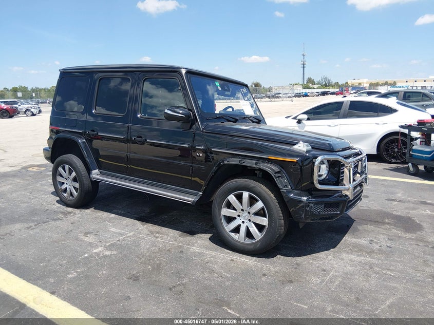 2024 Mercedes-benz G-klasse VIN W1NYC6BJ0RX517394 IAAI salvage auction — LEFT FRONT, Wait Title, sold $65,500 on 2026-07-27 (photo 1)