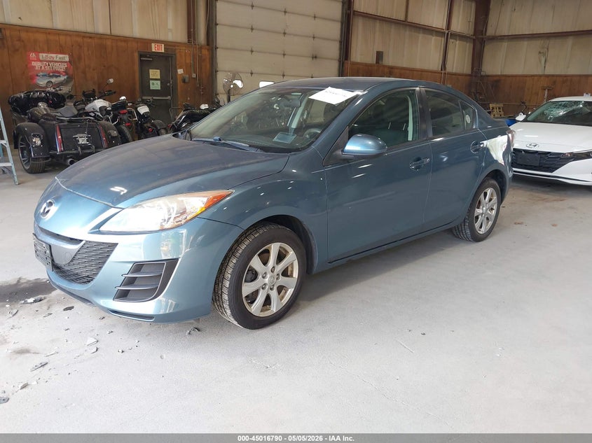 2010 Mazda 3 VIN JM1BL1SF1A1184514 IAAI salvage auction — FRONT END, Mv-907A (New York), sold $400 on 2026-07-08 (photo 2)