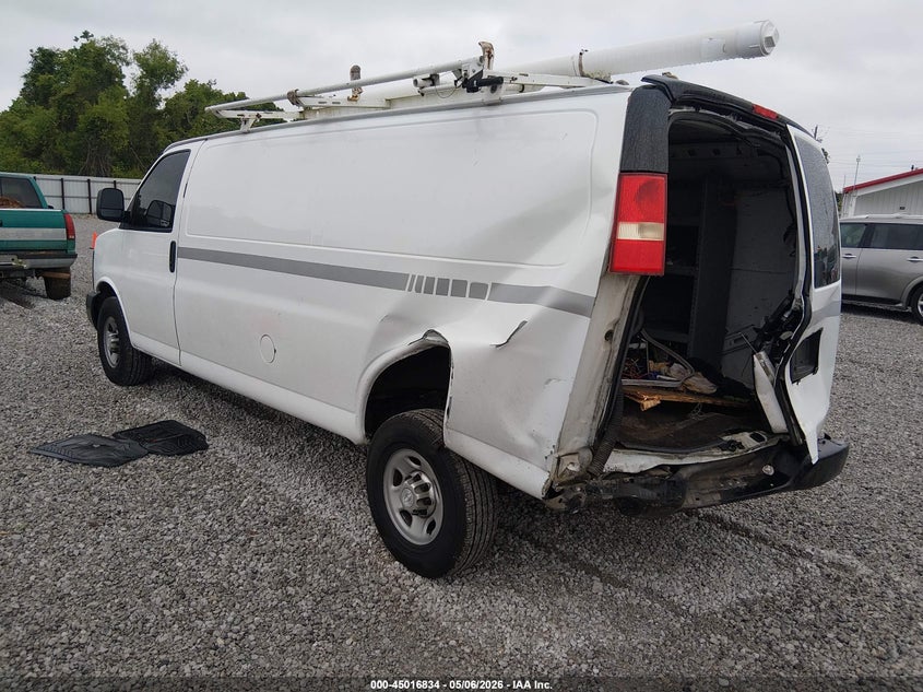 2014 Chevrolet Express VIN 1GCWGGCA1E1183090 IAAI salvage auction — REAR END, Salvage (Alabama), sold $600 on 2026-07-09 (photo 3)