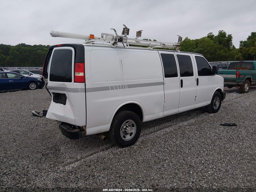 2014 Chevrolet Express VIN 1GCWGGCA1E1183090 IAAI salvage auction — REAR END, Salvage (Alabama), sold $600 on 2026-07-09 (photo 4)